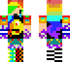 2nd infected rainbow girl
