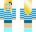 blonde blue girl