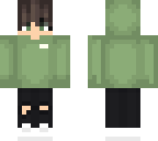 green hoodie boy