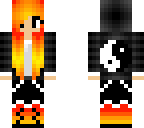 in flame yin and yang