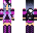 pink wolf girl