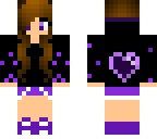purple girl
