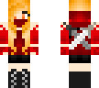 red and orange ninja