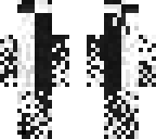 black white
