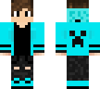 blue hoodie