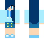 me in a blue sweater