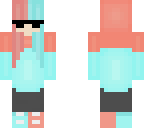 pink blue girl