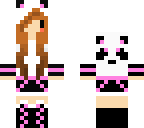 pink panda girl