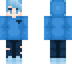 shy blue guy skin