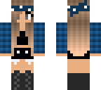 blue bandana