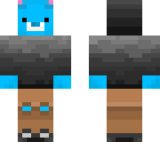 blue hoodie bear