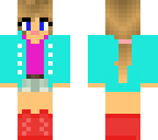 blue jacite girl
