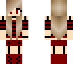 gothic maroon girl