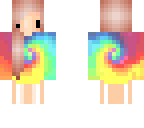 tye dye chibi girl