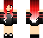 blood red hair