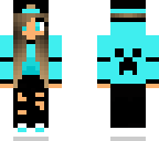 blue creeper girl