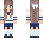 cute highschool girl skin