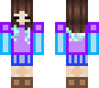my oc with frisk eyes