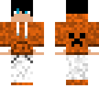 orange white