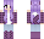 purple fox girl
