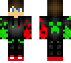 red and green