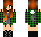 red haired wolf