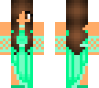 turquoise dress