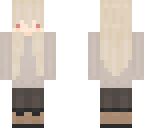 albino girl