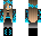  blue fire girl
