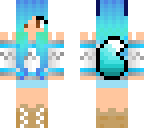 blue wolf girl