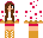 cake hoodie girl