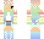 chibi rainbow girl