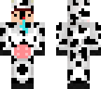 eduted cow costume