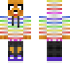 jake the dog rainbow stripped jacket edit