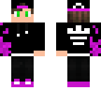 purple and black