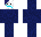 the blue man