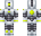 yellow silver robot