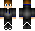 black hoodie boy