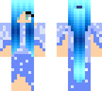 blue dress
