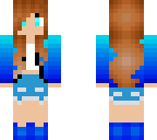 blue girl