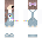 edit chibi unicorn overalls