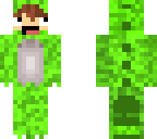 green dinosaur