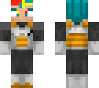 vegeta dios rojo y azul super saiyayin