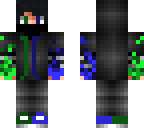 blue and green