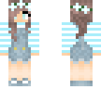 blue overalls 