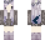 chibi wolf girl
