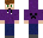 purple sweatshirt guy