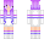purple wolf girl