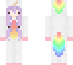 rainbow chibi unicorn