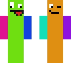 rainbow face dude